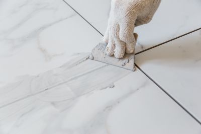 Floor Grout Replacement